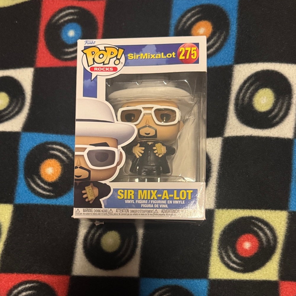Funko Pop Sir Mix-a-Lot with White Hat and Sunglasses